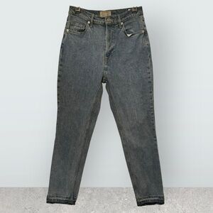 Everlane the original cheeky jeans light wash raw undone hem 28 regular